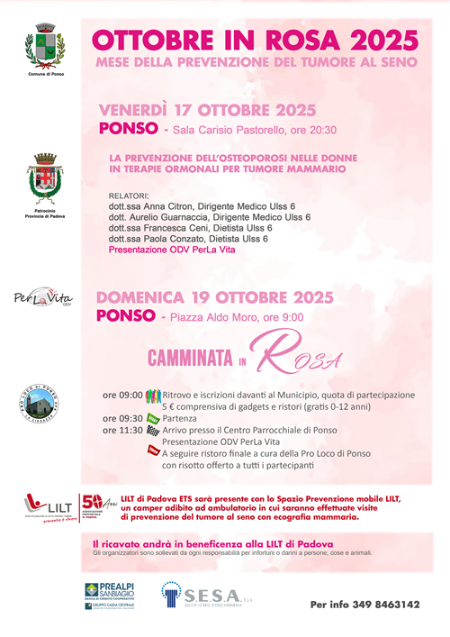 Ottobre in Rosa 2025